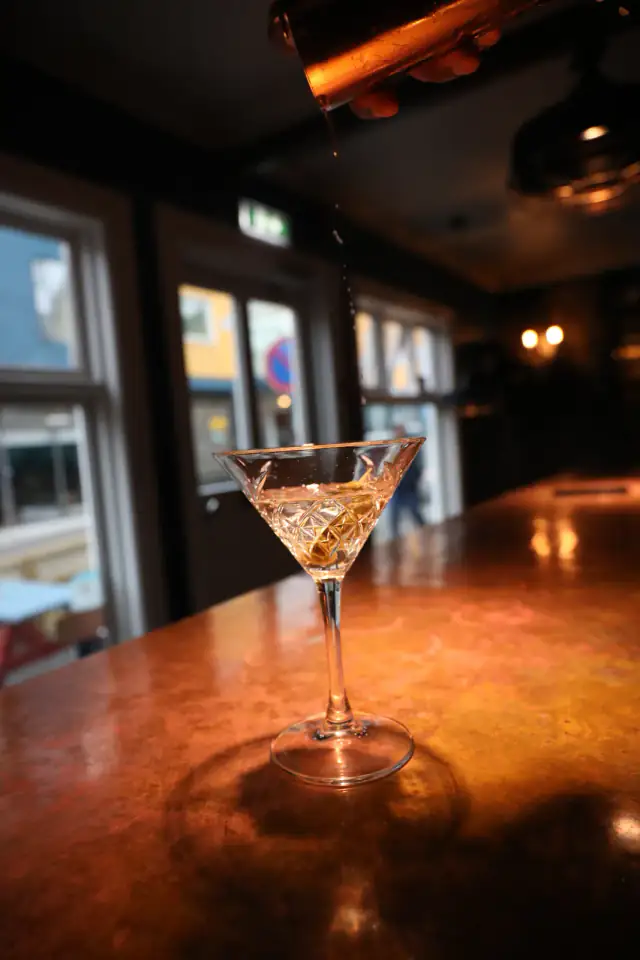 Martini á barnum — Kaldi bar