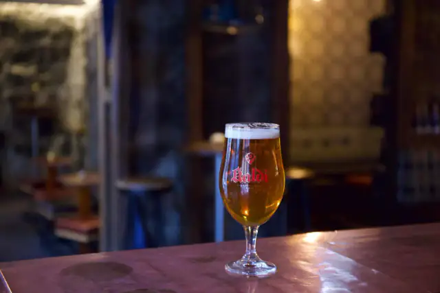 Pilsner á barnum — Kaldi bar